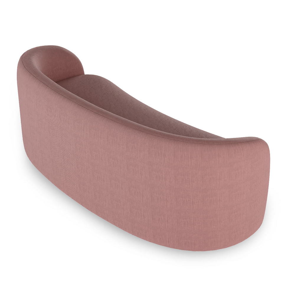 Sofá Orgânico Luna - Rosa