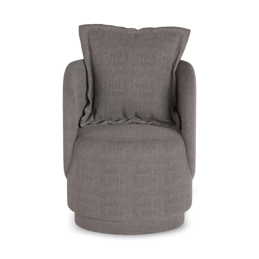 Poltrona Domo - Cinza Chumbo