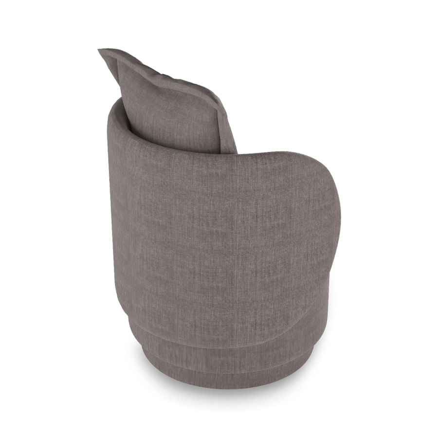 Poltrona Domo - Cinza Chumbo