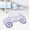 Tapete Infantil Carrinho Azul Playmat