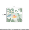 Papel de Parede Adesivo Infantil Dino Color - 3m x 2,70m - Bota Fora