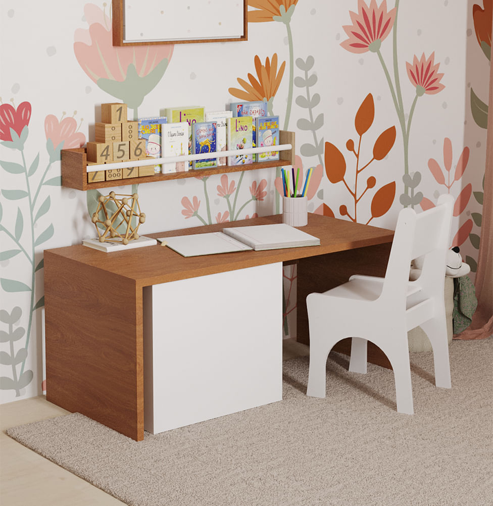 Mesa Infantil Up Freijó