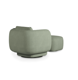 Poltrona Olivia Com Puff - Verde