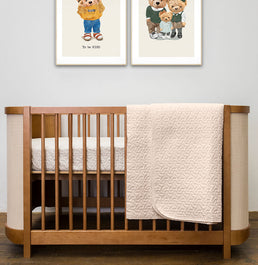 Colcha Para Berço Infinity - Bege