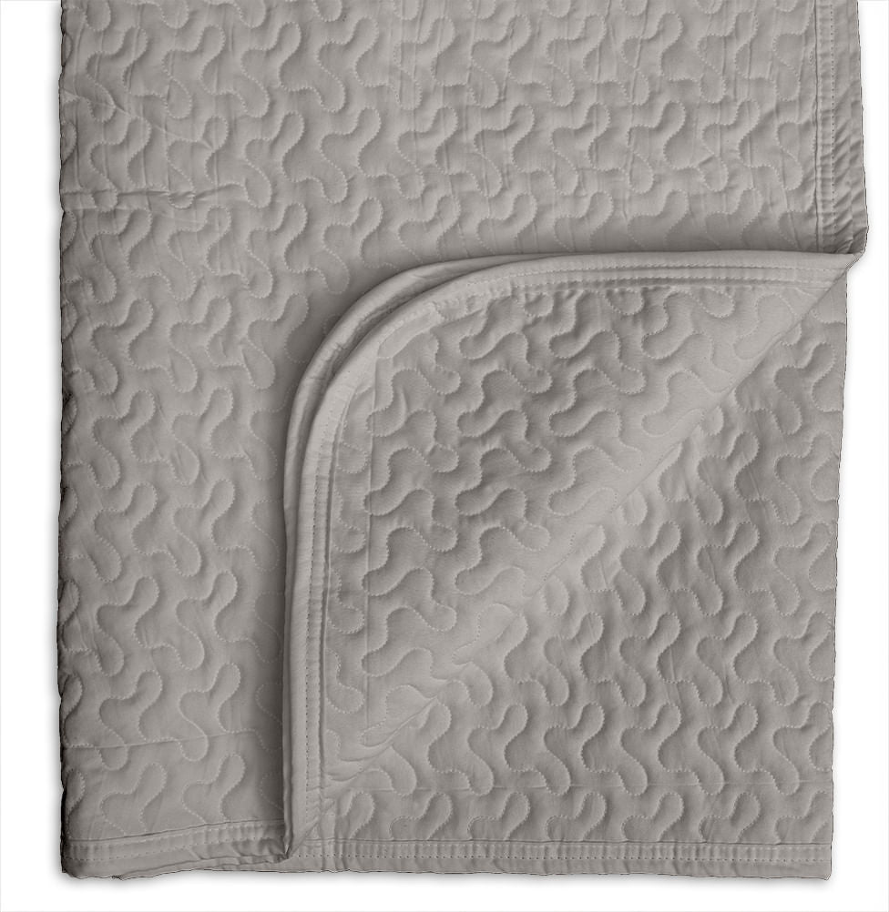 Colcha Para Berço Infinity - Cinza