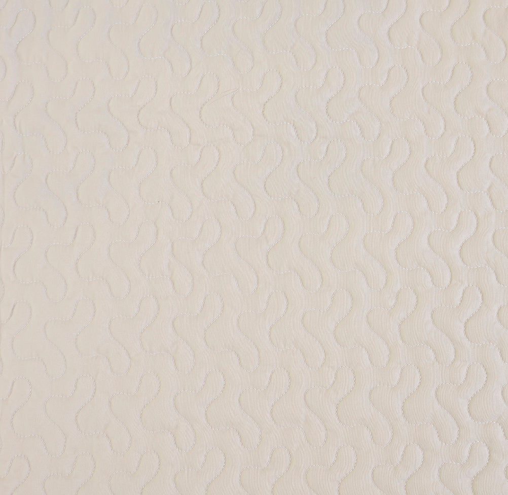 Porta Travesseiro Solteiro Infinity - Bege