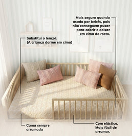 Colcha Casal Com Elástico Infinity - Palha