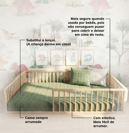 Colcha Casal Com Elástico Infinity - Verde Seco
