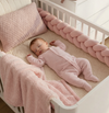 Colcha Com Elástico Para Berço Infinity - Bege