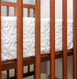 Colcha Com Elástico Para Berço Infinity - Branco