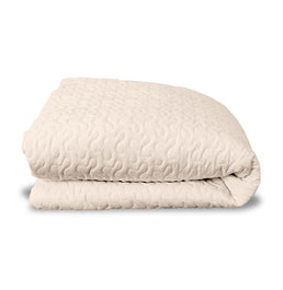 Colcha Casal Com Elástico Infinity - Bege