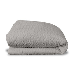 Colcha Casal Com Elástico Infinity - Cinza