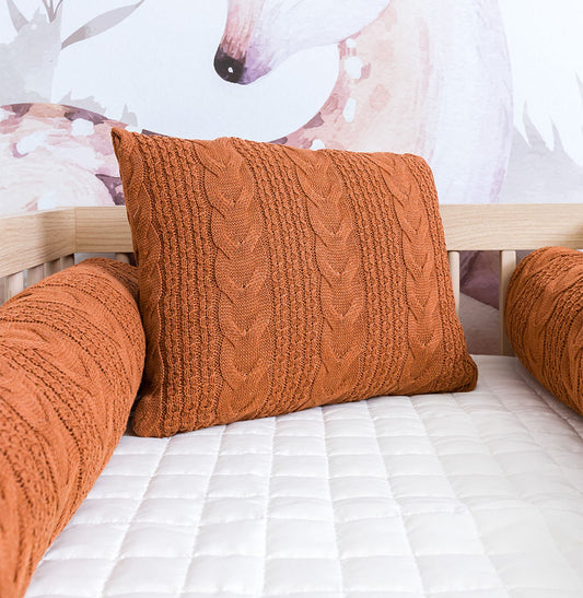 Almofada Tricot Dalia 40x30cm - Cobre