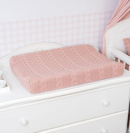 Trocador Tricot Dalia - Rosa