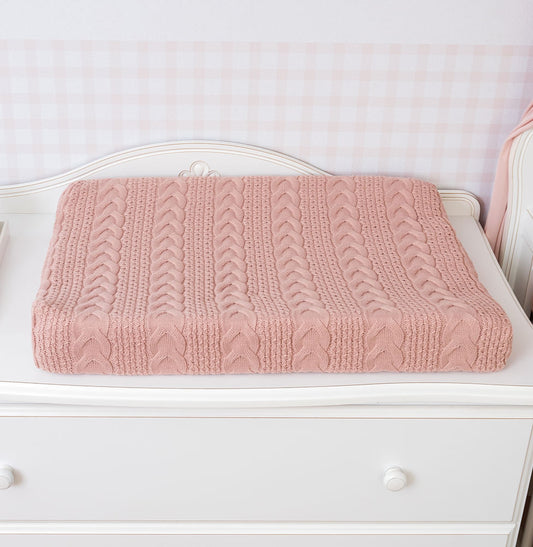 Trocador Tricot Dalia - Rosa