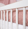 Kit 2 Rolos de Berço Tricot Dalia 1,30m - Rosa