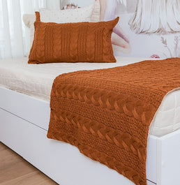 Manta Peseira Tricot Dalia - Cobre