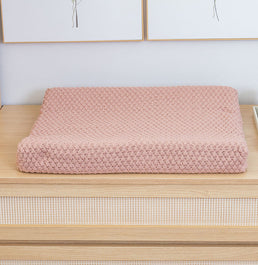 Trocador Tricot Colmeia - Rosa