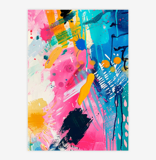 Quadro Um dia Colorido Direita – Vertical