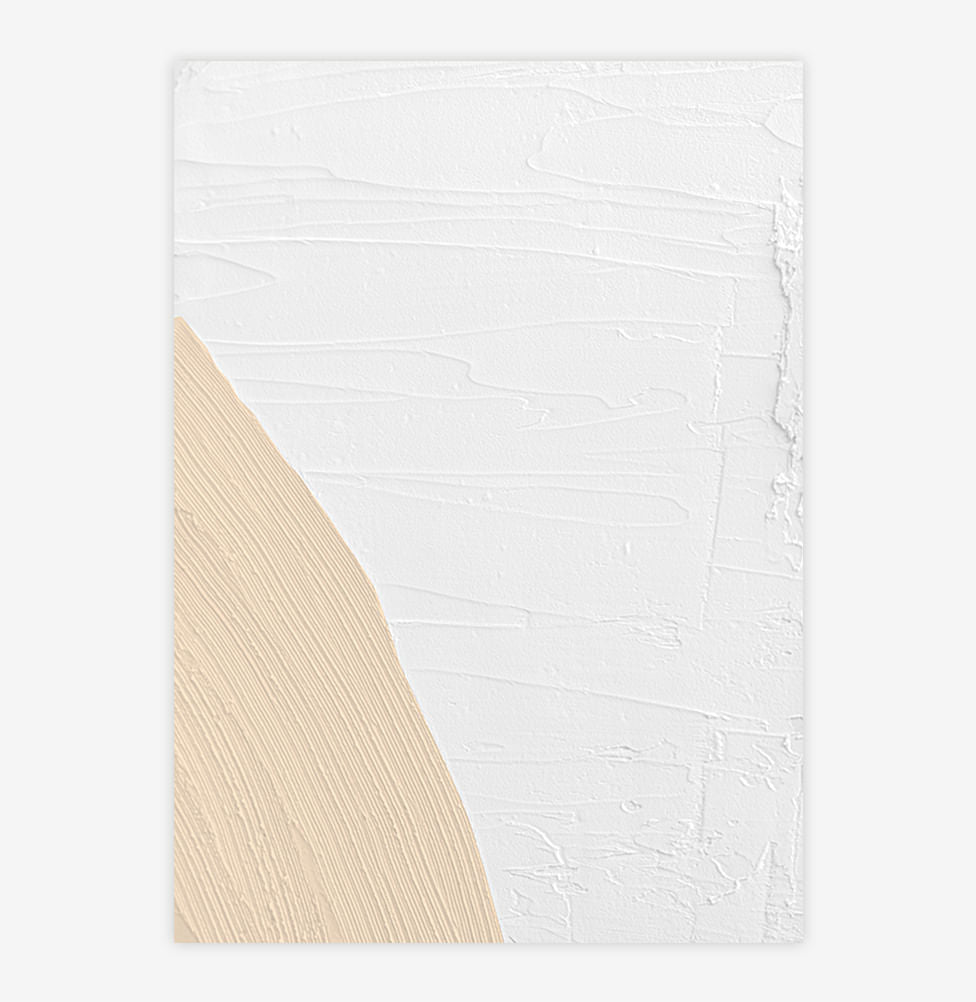 Quadro Elo Bege Direita – Vertical