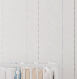 Papel de Parede 3 Listras Paris - Bege