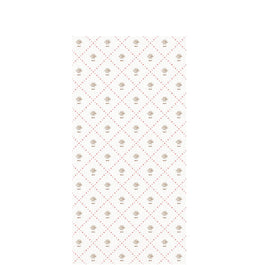 Papel de Parede Algodão com Losango - Bege