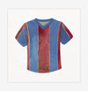 Quadro Infantil Camisa de Futebol Azul - Quadrado