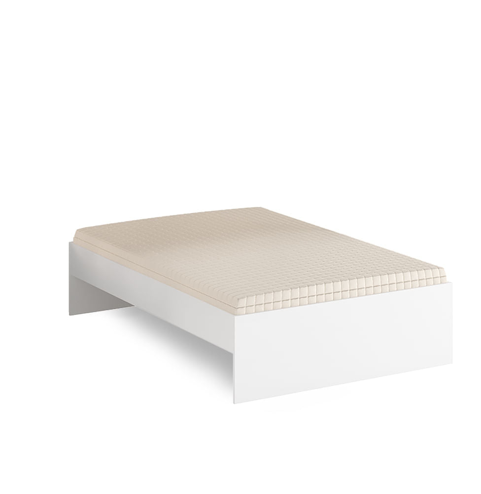 Cama Casal Turca Slim - Branco