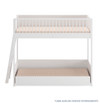 Cama Infantil Mezanino Slim - Branco