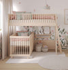 Cama Infantil Mezanino Slim - Carvalho