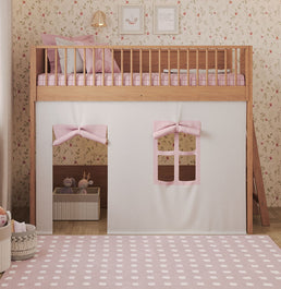 Cama Infantil Mezanino Slim - Freijó