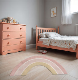 Tapete Infantil Arco Íris Vintage Playmat