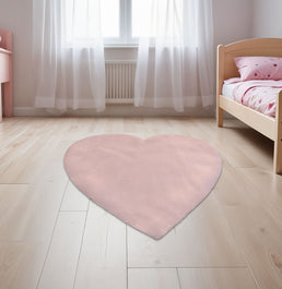 Tapete Infantil Coração Rosa Playmat