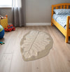 Tapete Infantil Folha Bege Playmat