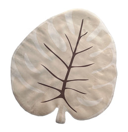 Tapete Infantil Folha de Adão Bege Playmat