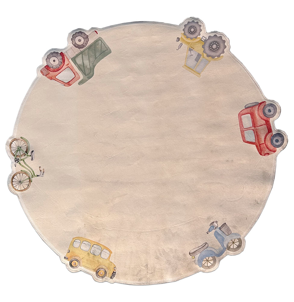 Tapete Infantil Carrinhos Playmat