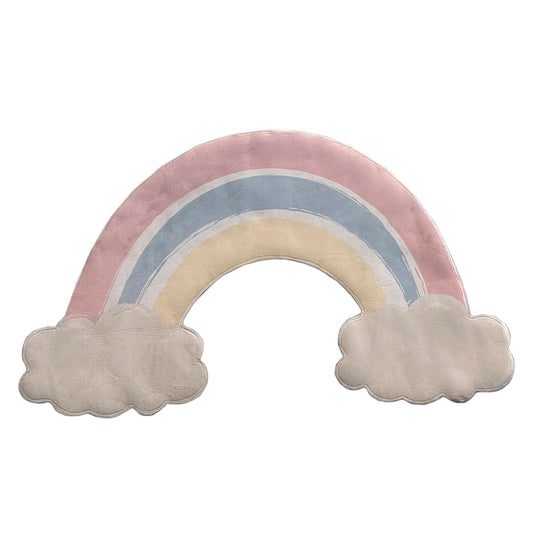 Tapete Infantil Arco Iris Com Nuvem Candy Playmat