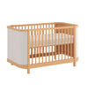 Berço Raika 3 em 1 Com Palha - Madeira Clara