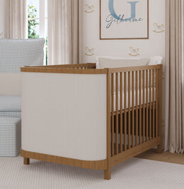 Berço Raika 3 em 1 Com Palha - Freijó