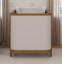 Berço Raika 3 em 1 Com Palha - Freijó