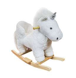 Unicórnio de Balanço Musical com Assento