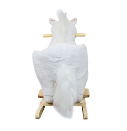 Unicórnio de Balanço Musical com Assento