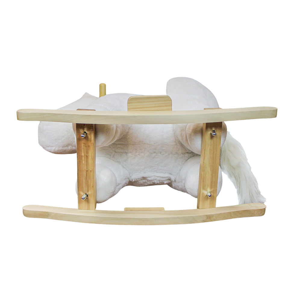 Unicórnio de Balanço Musical com Assento