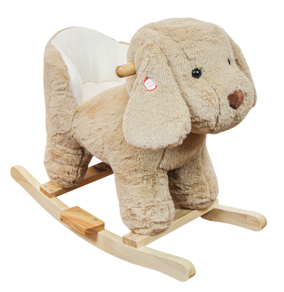 Cachorro de Balanço Musical com Assento