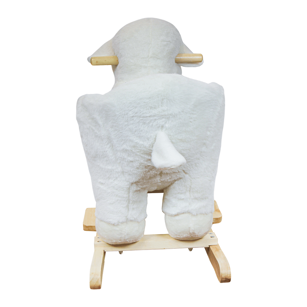 Ovelha de Balanço Musical com Assento