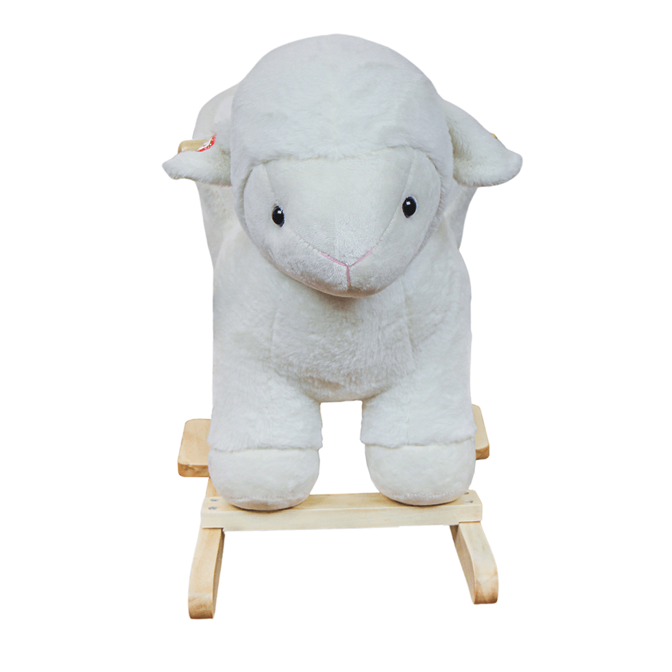 Ovelha de Balanço Musical com Assento