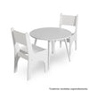 Mesa Infantil Viena Redonda - Branco