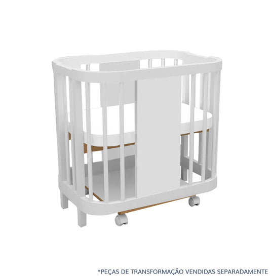 Kit de Transformação Para Mini Berço Raika - Branco