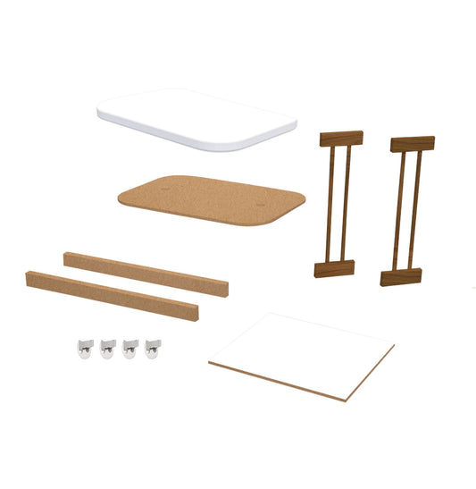 Kit de Transformação Para Mini Berço Raika - Freijó