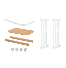 Kit de Transformação Para Mini Berço Nord - Branco